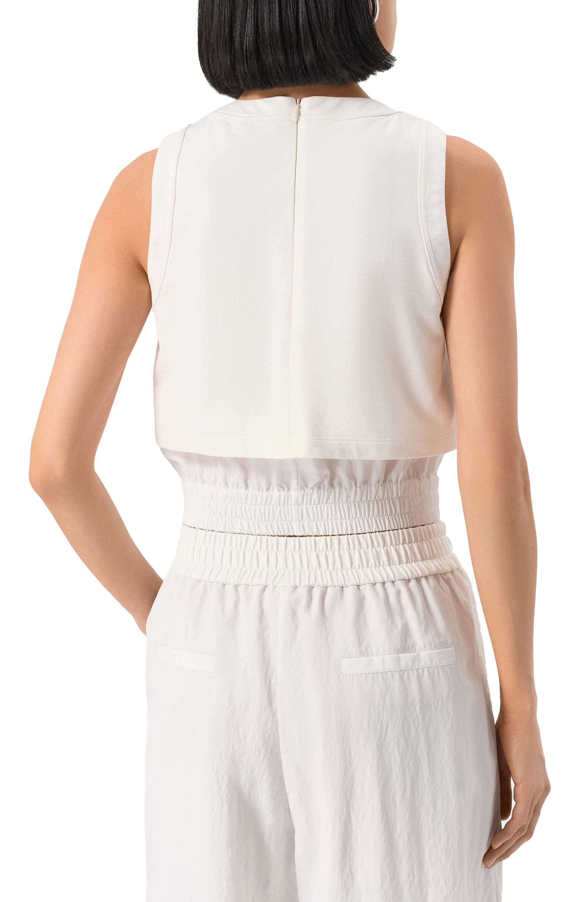 Хлопковый топ BRUNELLO CUCINELLI, арт. MH827VE700, фото 4