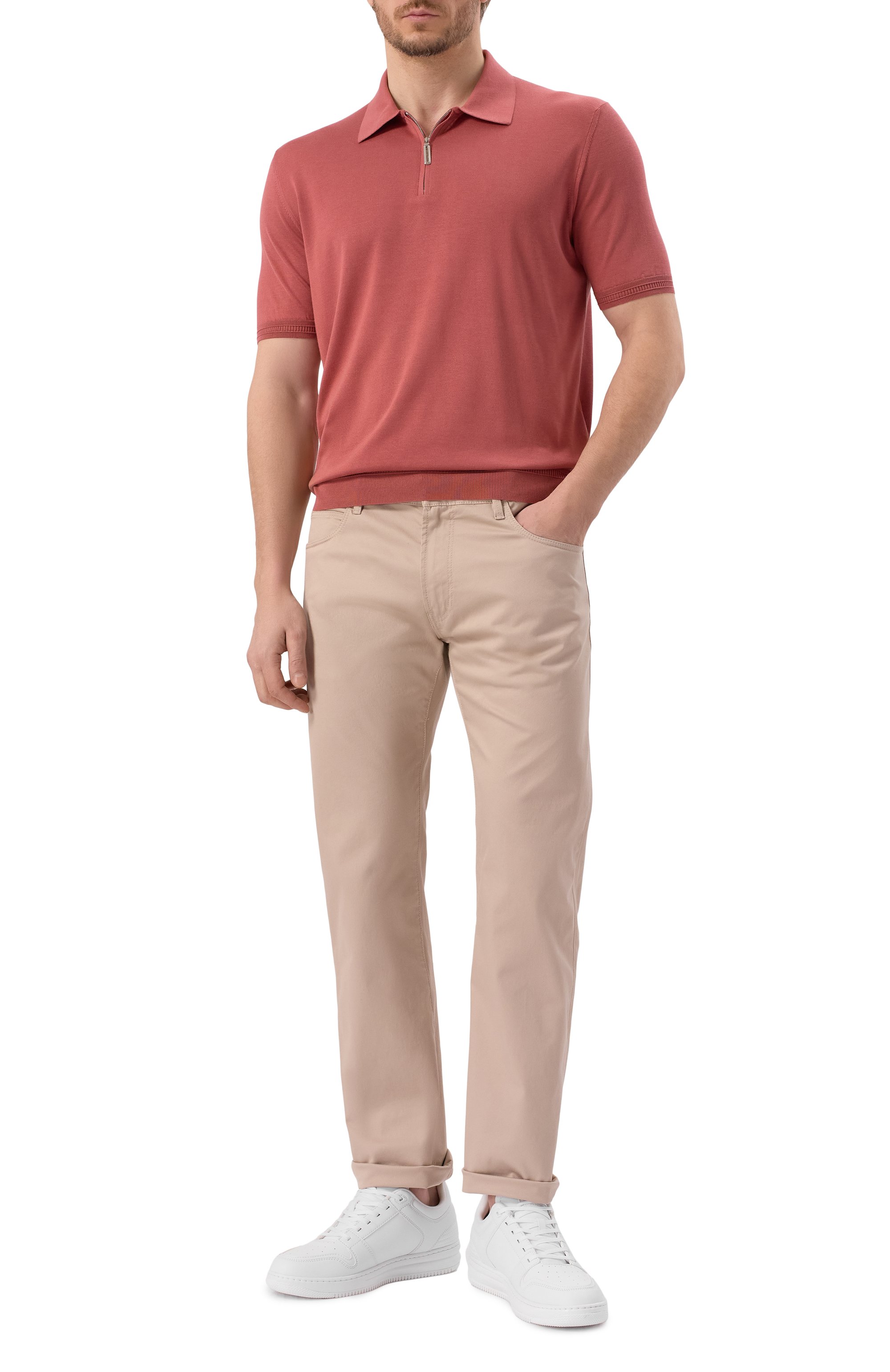 Шелковое поло STEFANO RICCI, арт. K616215P31/F25101, фото 2