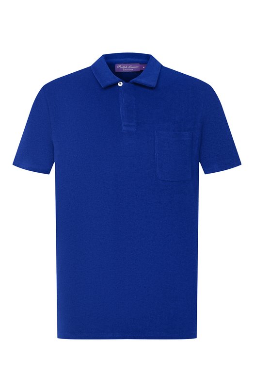 

Хлопковое поло Ralph Lauren, Синий