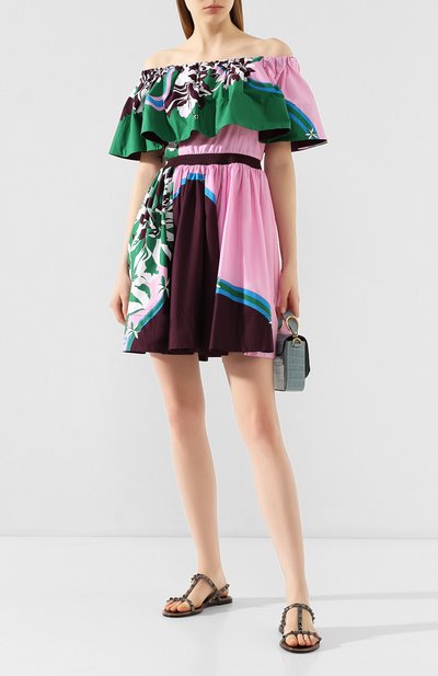 Хлопковое платье EMILIO PUCCI, арт. 0ERG45/0E862, фото 2