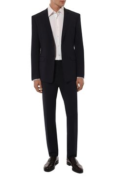 Мужские кожаные оксфорды PRADA темно-коричневого цвета, арт. 2EA130-055-F0397-X000 | Фото 2 (Материал сплава: Проставлено; Стили: Классический; Нос: Не проставлено; Материал внешний: Натуральная кожа)
