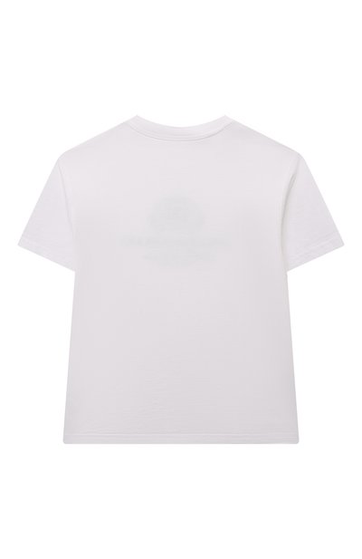 Хлопковая футболка DOLCE & GABBANA белого цвета по цене 21850 руб., арт. L4JTHV/G7NVW, фото 2 Хлопковая футболка DOLCE & GABBANA, арт. L4JTHV/G7NVW, фото 2