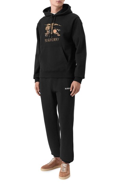 Хлопковые джоггеры BURBERRY, арт. 8119001, фото 2