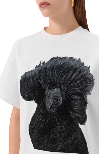 Хлопковая футболка BOSS, арт. 50557366, фото 5