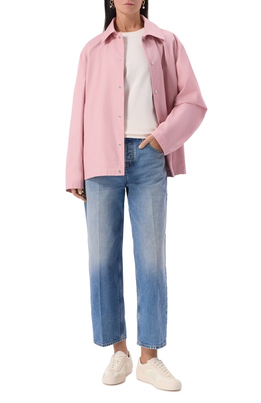 Комбинированные кеды G75 Gucci 812656/AADM0 Кремовый  812656/AADM0 Фото 3