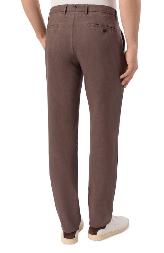 Шерстяные брюки Berwich VULCAN023-GD/DG0047 Коричневый  VULCAN023-GD/DG0047 Фото 4