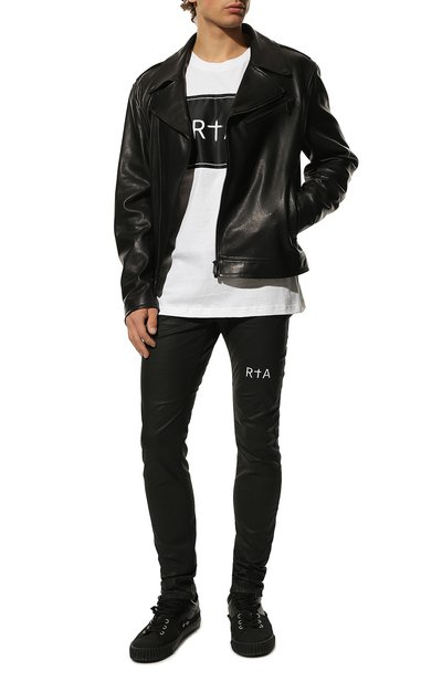 Хлопковый лонгслив RTA, арт. MS22-A094-0049WXLAB, фото 2