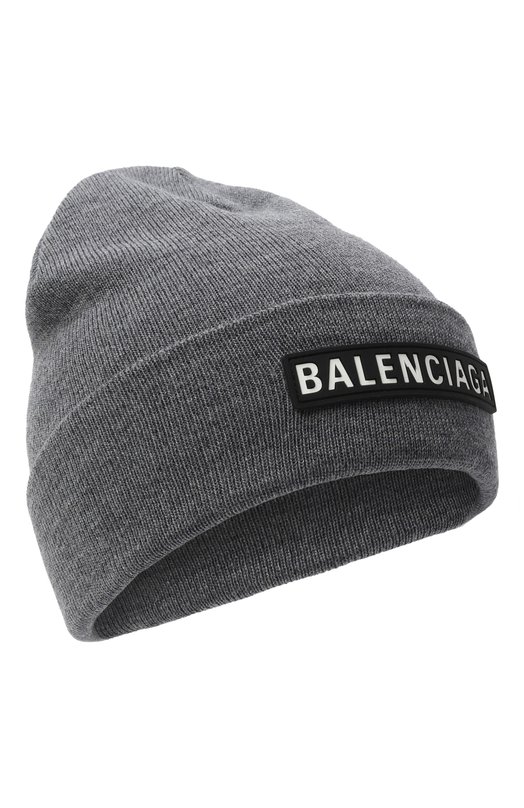 Шерстяная шапка Balenciaga 822858/4G1B1 Серый 822858/4G1B1