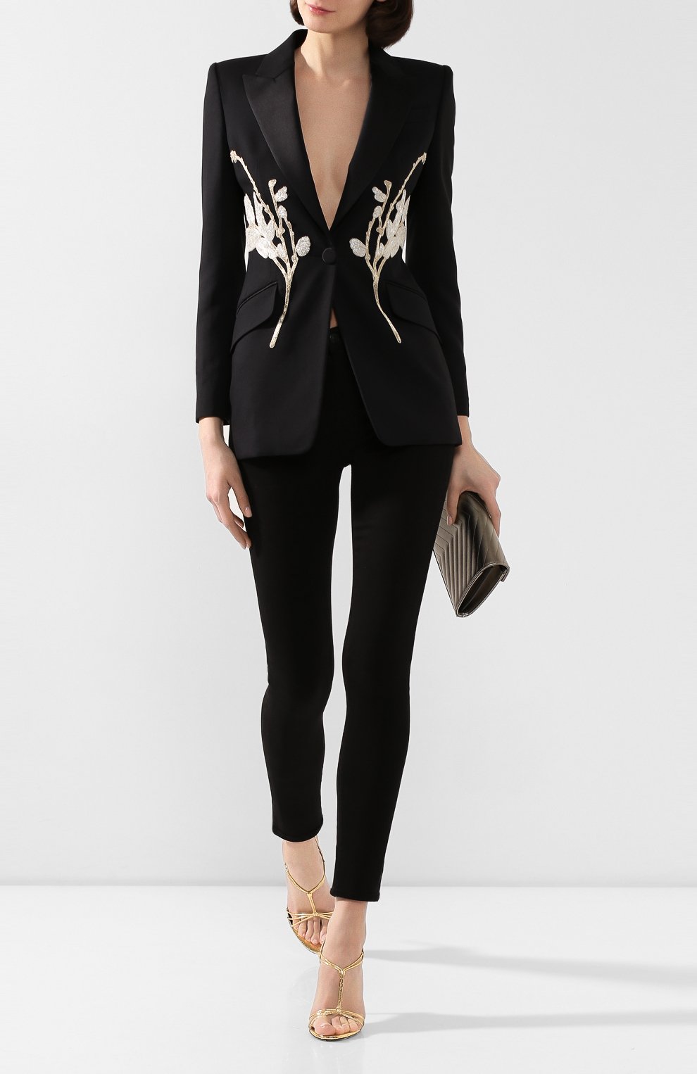 Жакет из смеси шерсти и кашемира ALEXANDER MCQUEEN, арт. 610281/QJAAA, фото 2