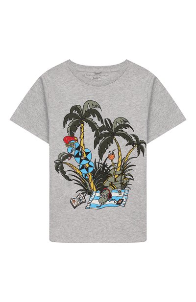 Хлопковая футболка STELLA MCCARTNEY, арт. 539756/SMJH4, фото 1