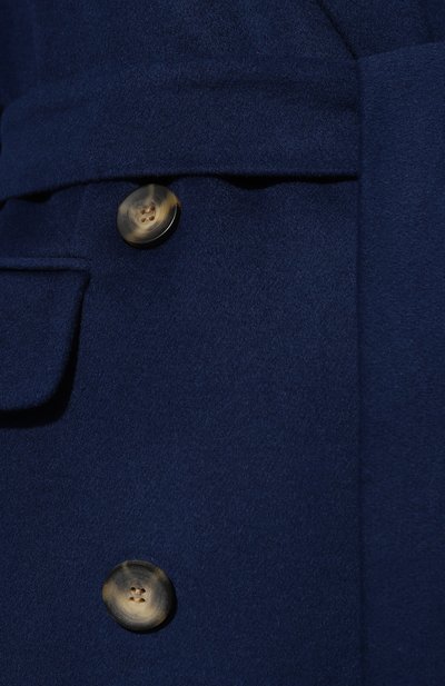 Шерстяное пальто LESYANEBO темно-синего цвета по цене 84000 руб., арт. FW22/H-405/OLZ, фото 5 Шерстяное пальто LESYANEBO, арт. FW22/H-405/OLZ, фото 5