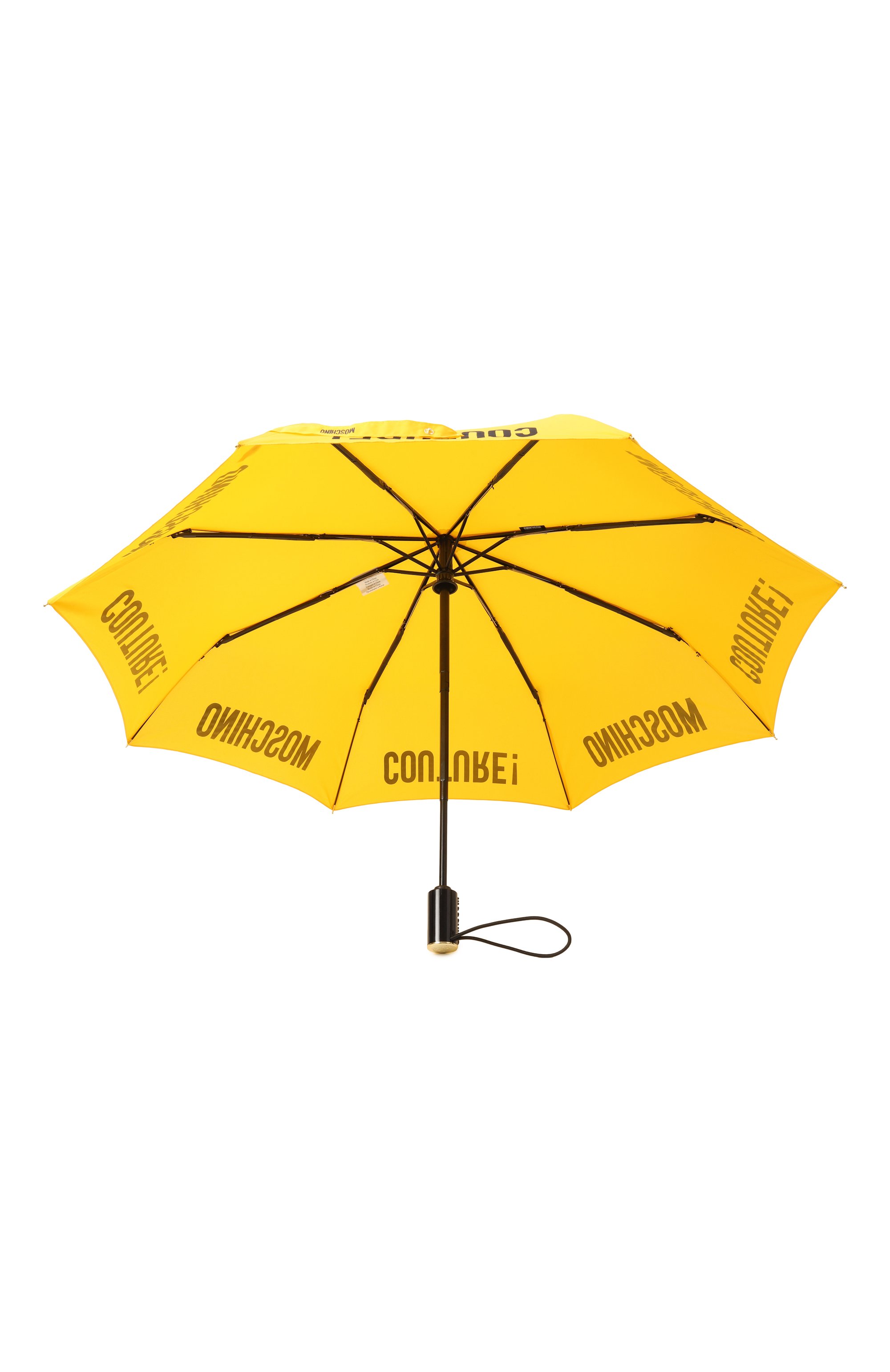 Складной зонт MOSCHINO желтого цвета по цене 9295 руб., арт. 8983 0PENCL0SE, фото 3 Складной зонт MOSCHINO, арт. 8983 0PENCL0SE, фото 3