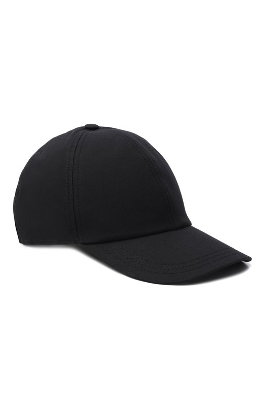 Хлопковая бейсболка Jil Sander J40TC0142/J45296 Чёрный J40TC0142/J45296