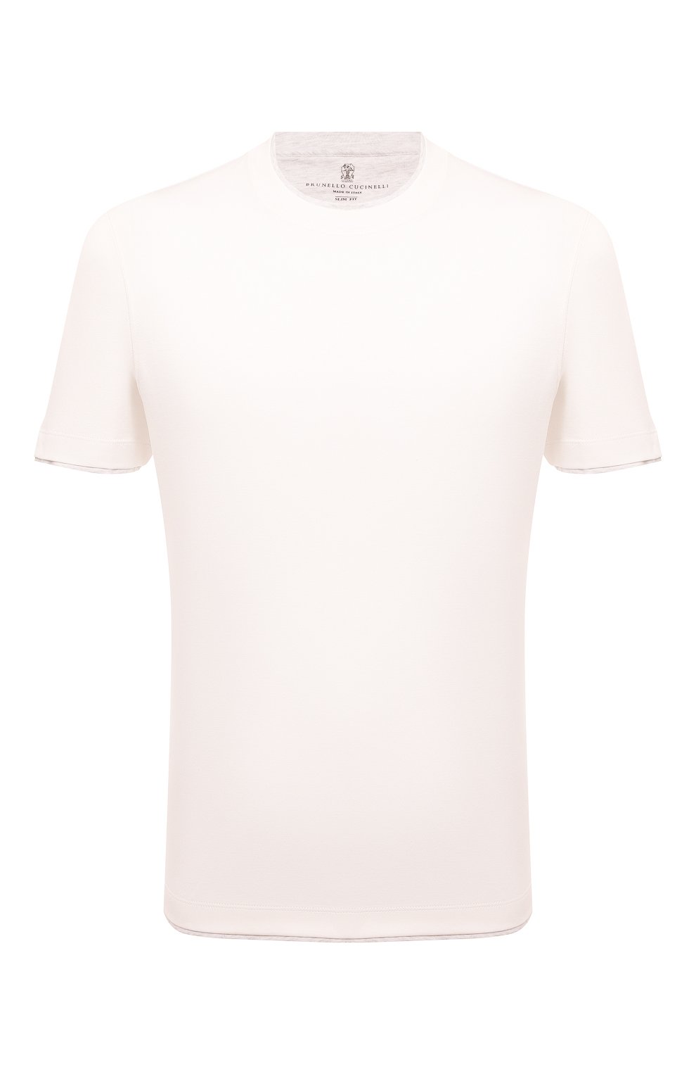 Хлопковая футболка BRUNELLO CUCINELLI, арт. M0T617427, фото 1