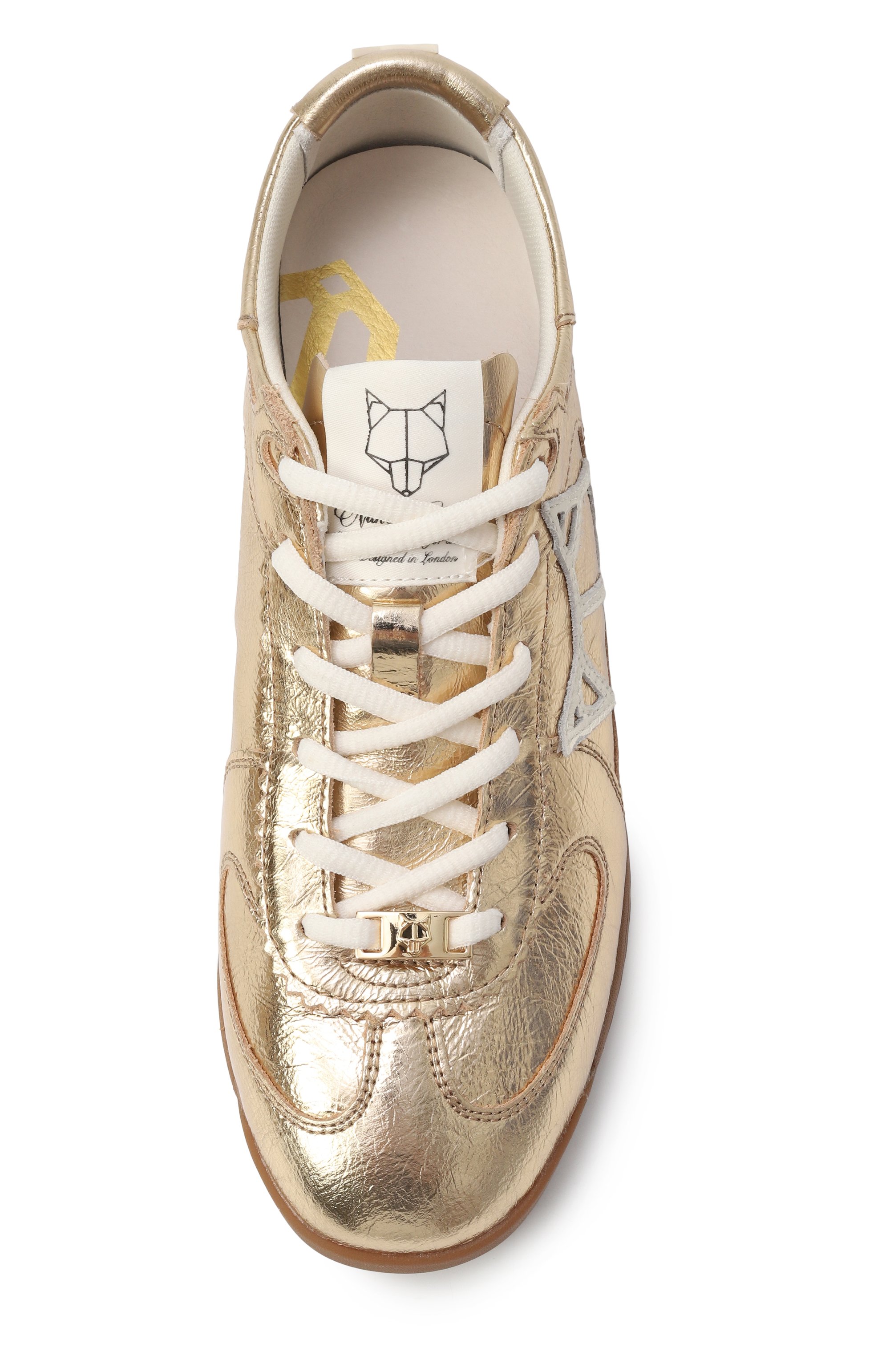 Кожаные кеды exposure NAKED WOLFE, арт. EXP0SURE/CRINKLE LEATHER, фото 6