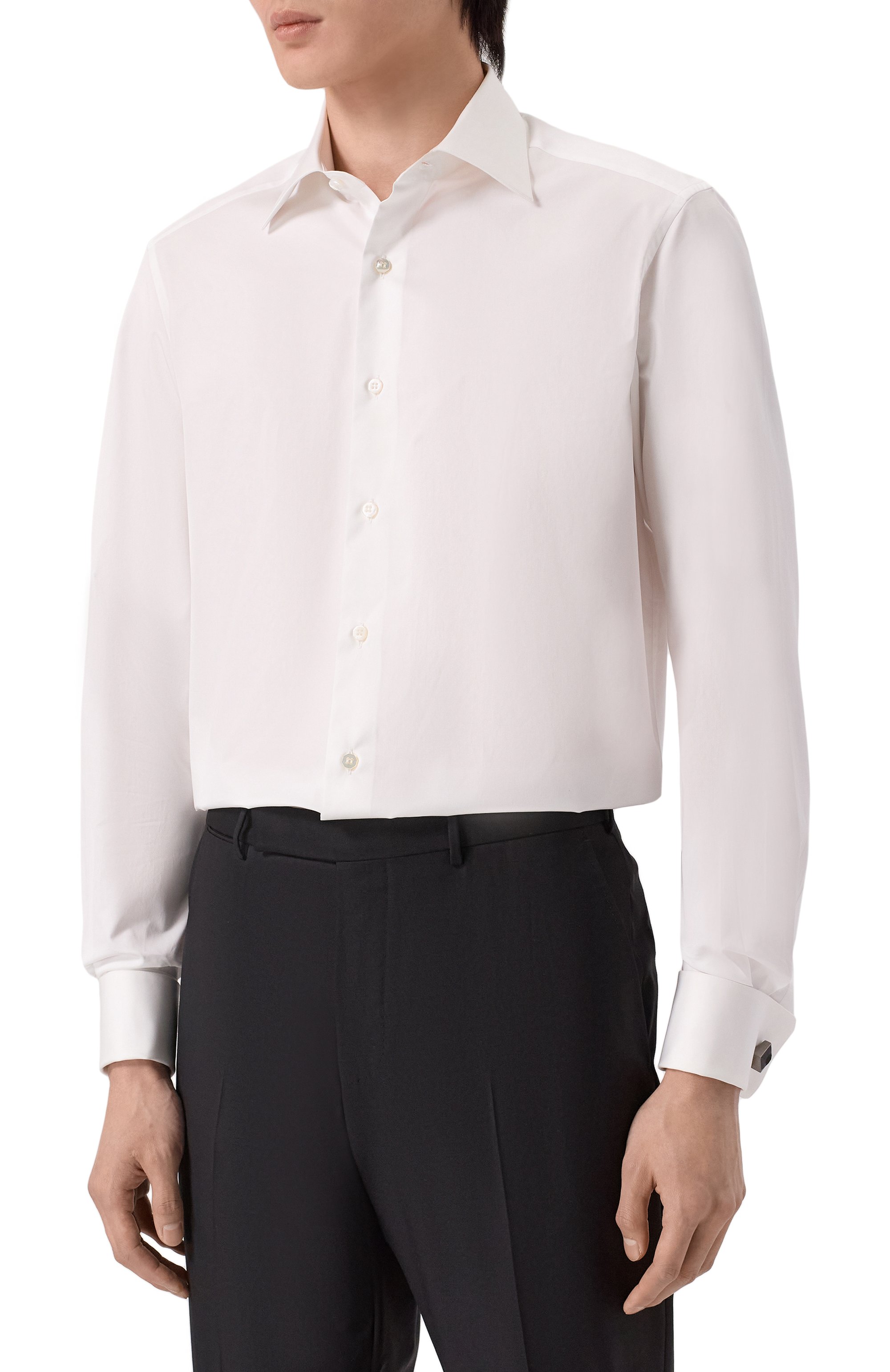 Хлопковая сорочка STEFANO RICCI, арт. MC003693/BN2715, фото 3