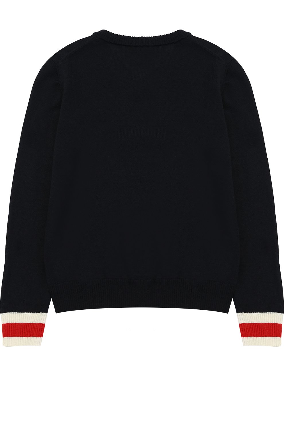 Шерстяной пуловер с контрастными манжетами GUCCI, арт. 418774/X1284, фото 2