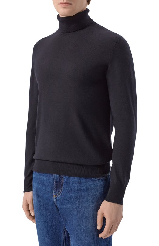 Кашемировая водолазка Loro Piana FAF9161 Чёрный  FAF9161 Фото 3