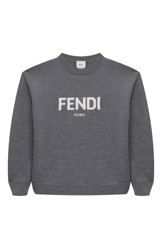 Шерстяной пуловер Fendi