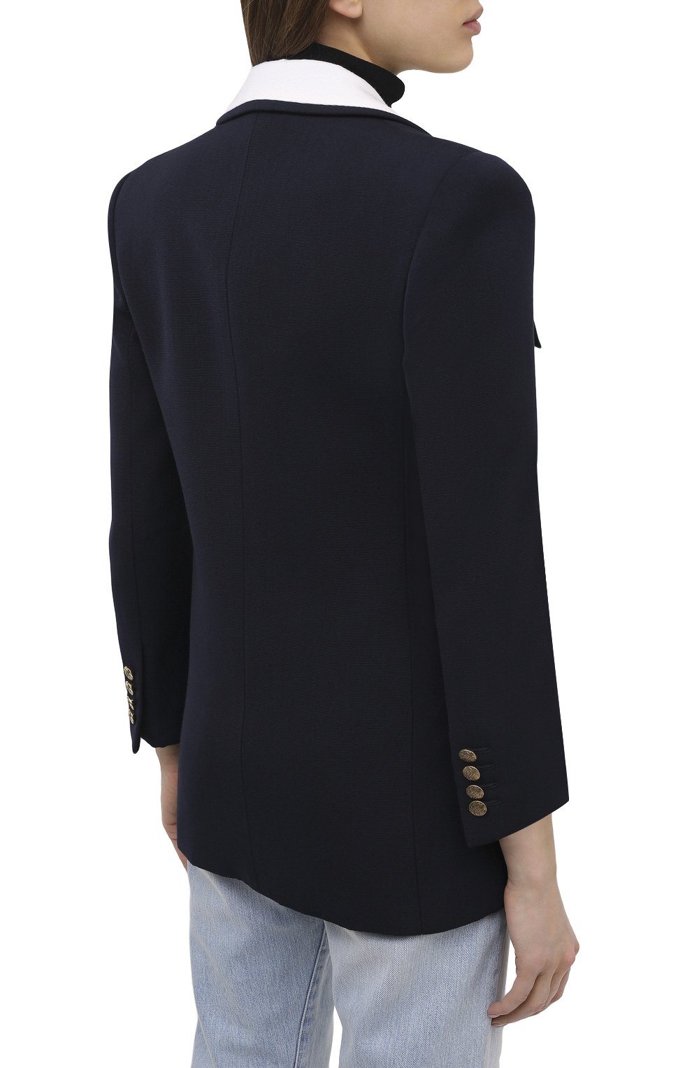 Шерстяной жакет SAINT LAURENT, арт. 636875/Y806V, фото 4