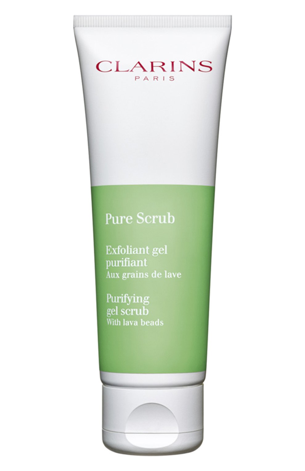 Матирующий отшелушивающий гель для лица pure scrub (50ml) CLARINS бесцветного цвета по цене 3300 руб., арт. 80054984, фото 1 Матирующий отшелушивающий гель для лица pure scrub (50ml) CLARINS, арт. 80054984, фото 1