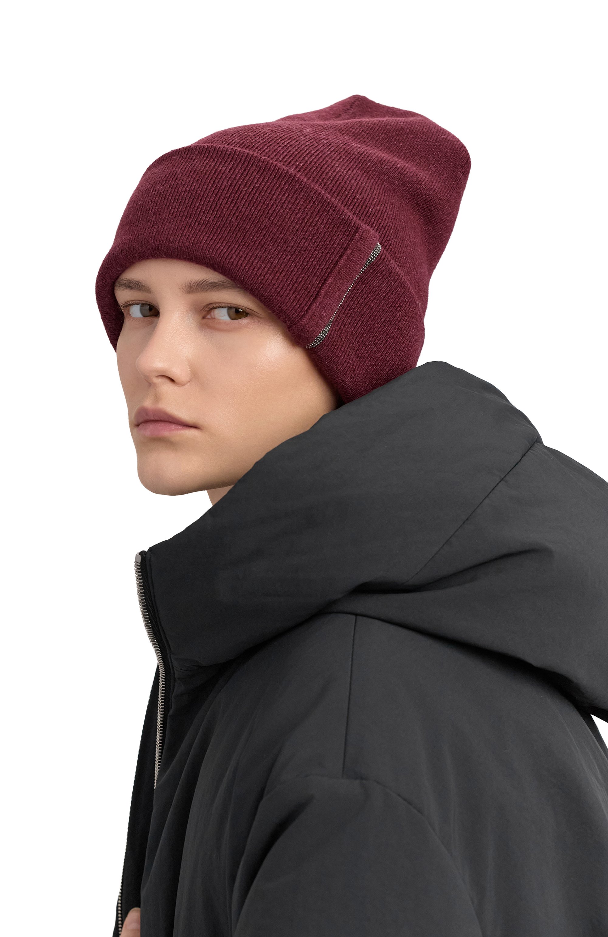 Кашемировая шапка BRUNELLO CUCINELLI, арт. M12163199, фото 2