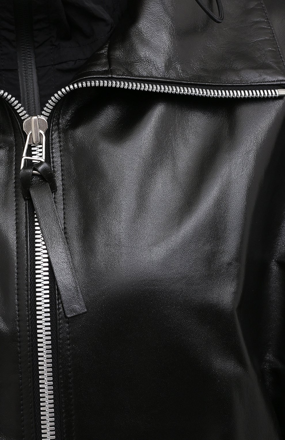 Комплект из куртки и кардигана BOTTEGA VENETA черного цвета по цене 399500 руб., арт. 633443/VKLC0, фото 6 Комплект из куртки и кардигана BOTTEGA VENETA, арт. 633443/VKLC0, фото 6