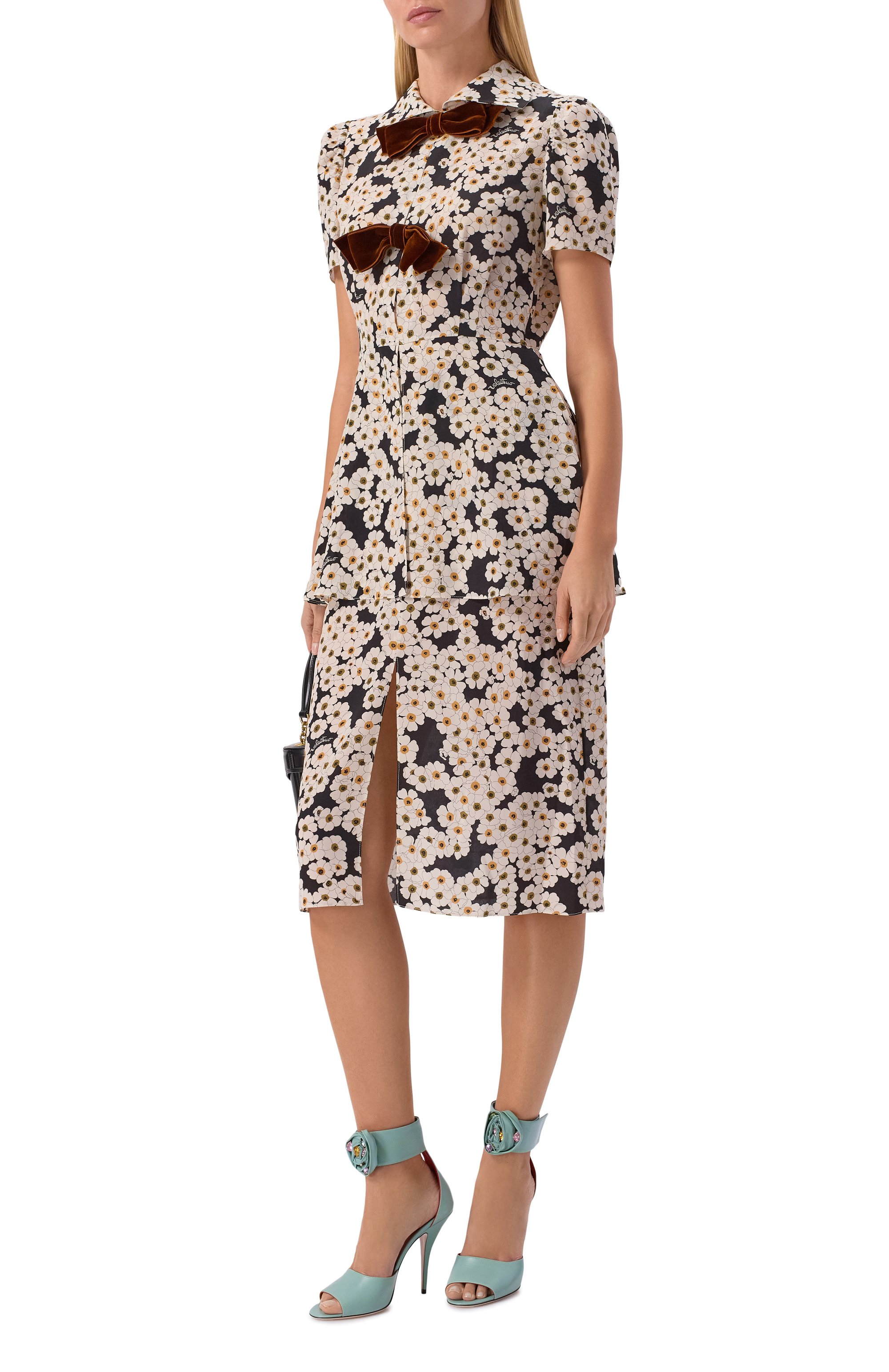 Кожаные босоножки drip rose 105 VALENTINO, арт. 8W2S0MY5/RDW, фото 3