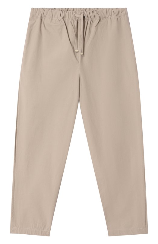 

Хлопковые брюки MSGM kids, Бежевый