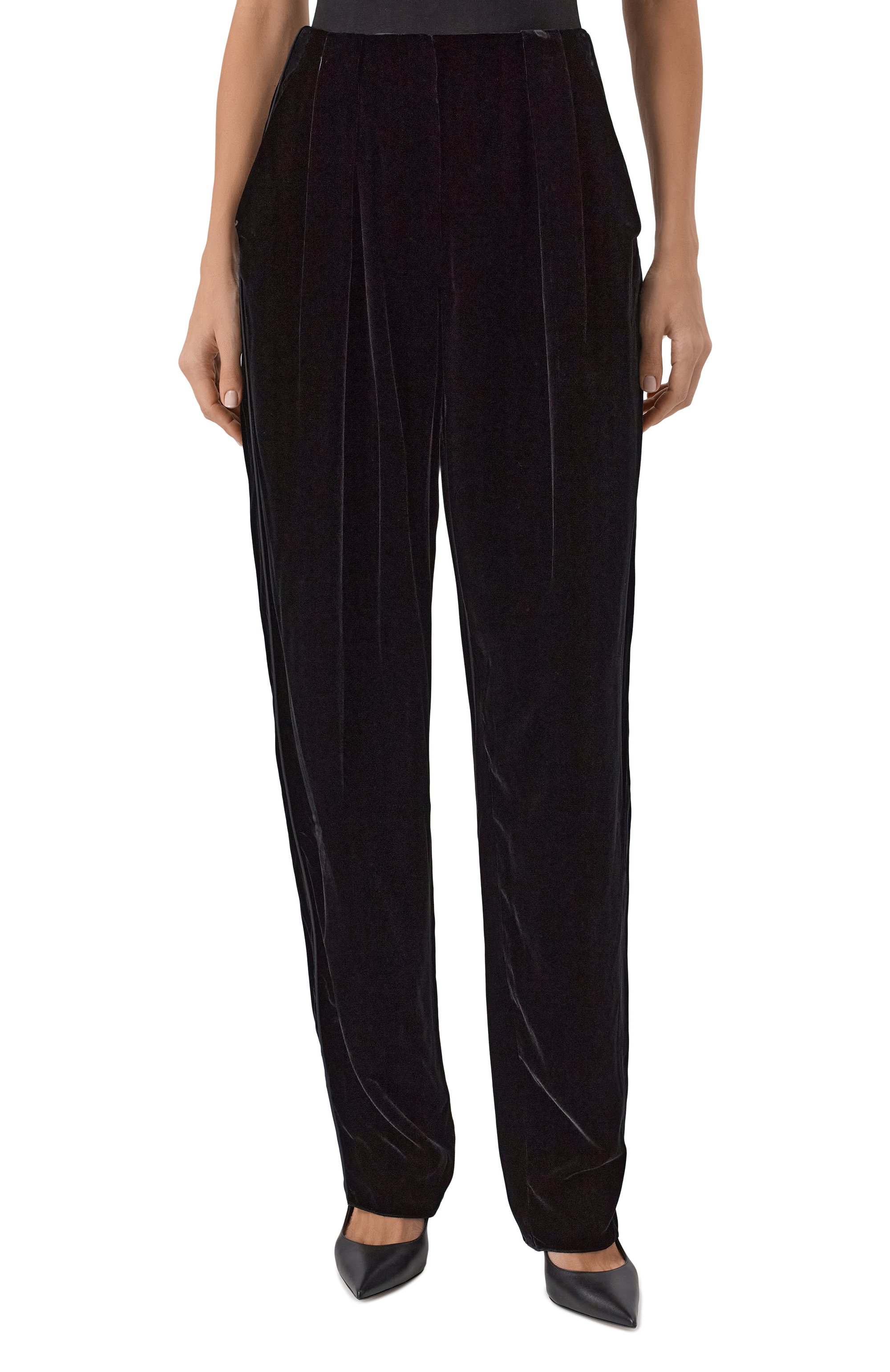 Бархатные брюки GIORGIO ARMANI, арт. GW001564/AF20583, фото 3