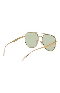 Женские солнцезащитные очки RAY-BAN зеленого цвета, арт. 3724D-001/2 | Фото 4 (Нос: Не проставлено; Региональные ограничения белый список (Axapta Mercury): Не проставлено; Тип очков: С/з; Материал: Металл; Оптика Гендер: оптика-женское; Очки форма: Авиаторы)