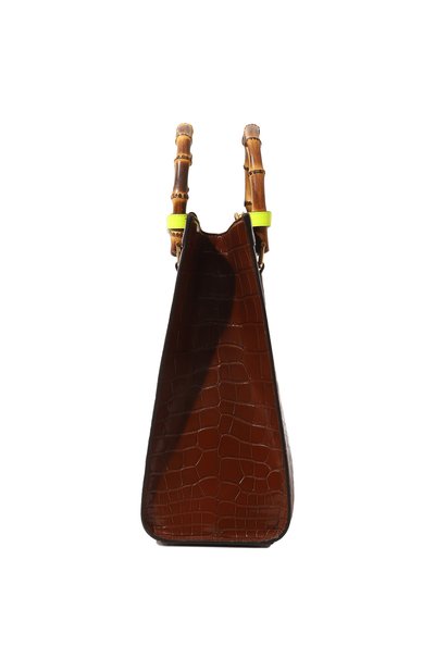 Сумка-тоут diana medium из кожи аллигатора GUCCI, арт. 655658 EZINT, фото 4