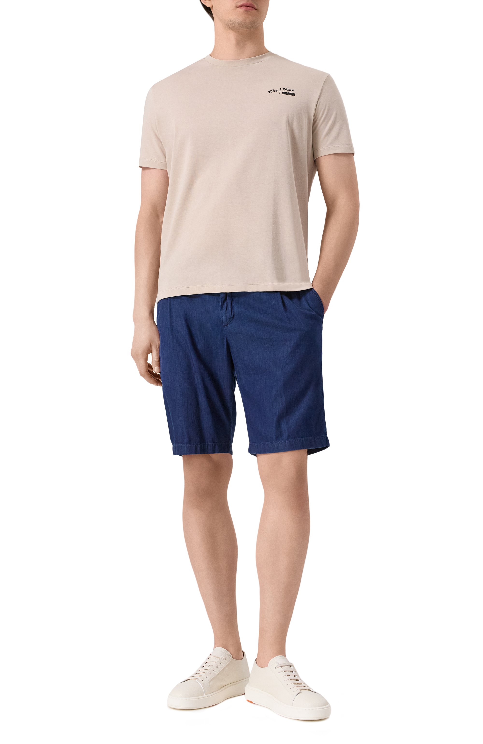 Хлопковая футболка PAUL&SHARK, арт. 25411063, фото 2