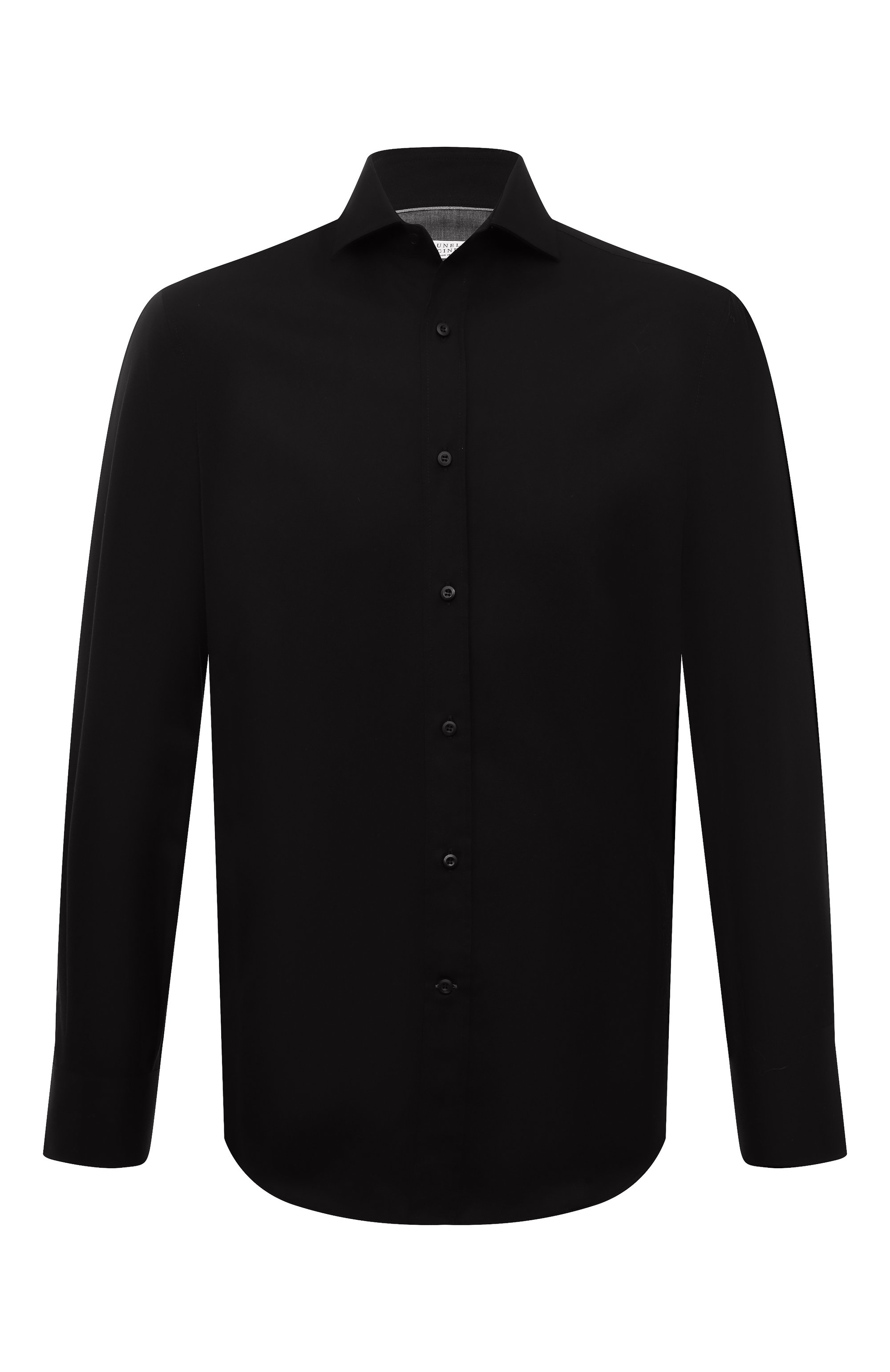 Хлопковая рубашка BRUNELLO CUCINELLI, арт. MW6040028, фото 1