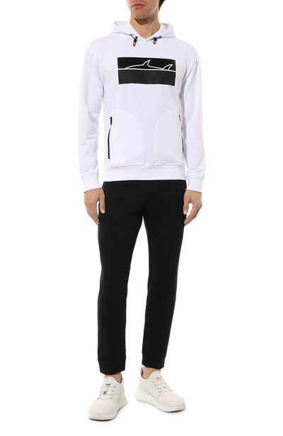 Хлопковое худи PAUL&SHARK, арт. 13311882, фото 2