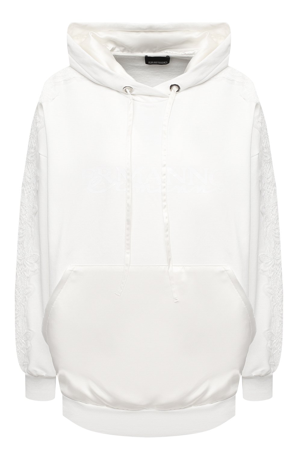 Хлопковое худи ERMANNO ERMANNO SCERVINO, арт. 47T FL13 FEL, фото 1