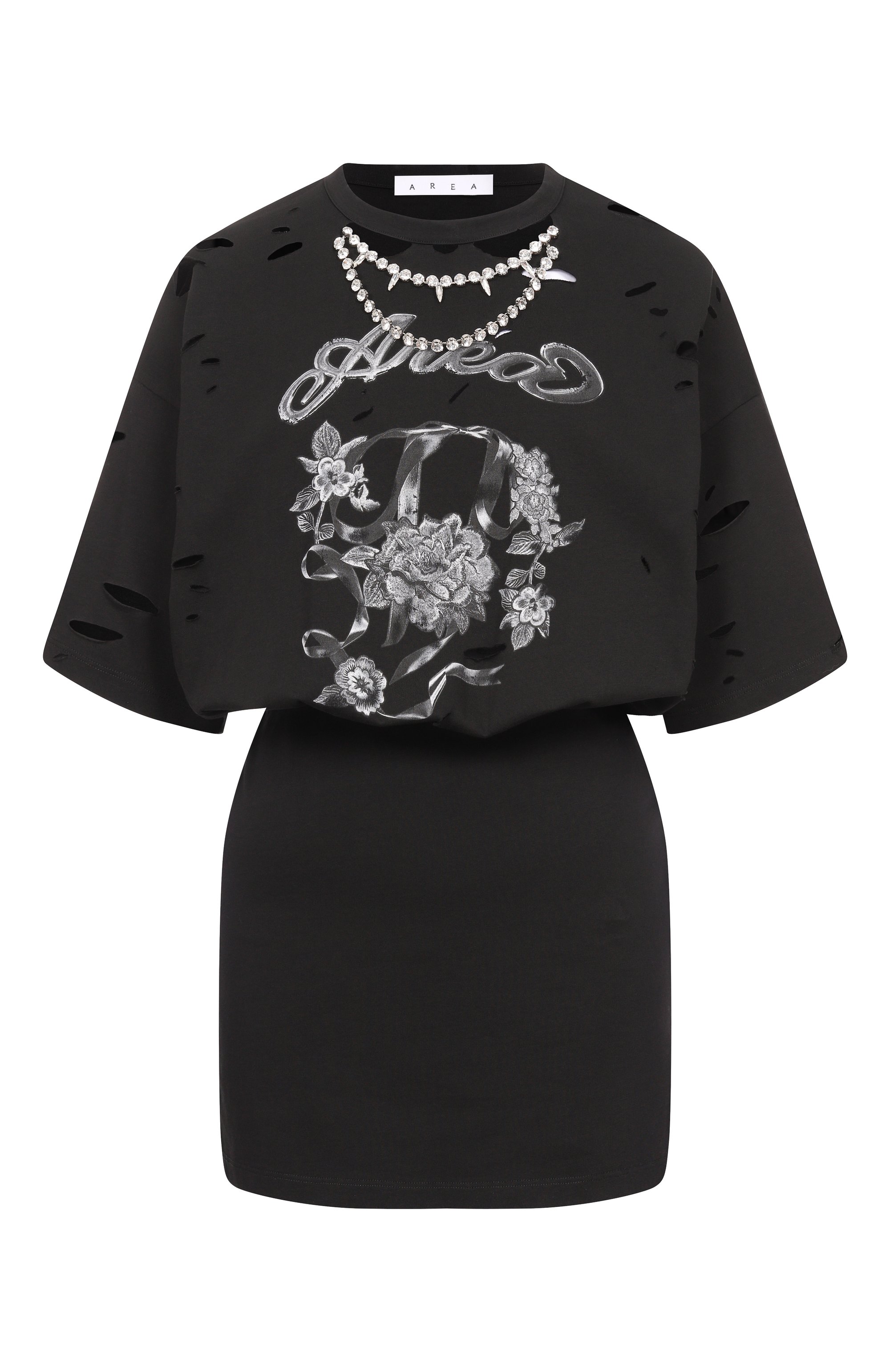 Хлопковое платье AREA, арт. PF25AWDR0187FA01, фото 1