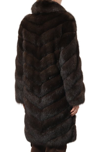 Шуба из меха соболя VICTORIA KUSENKOVA, арт. 703509304611, фото 4