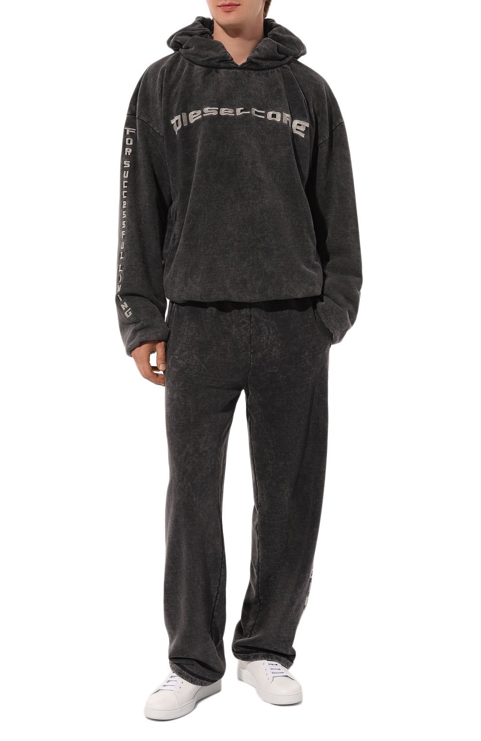 Хлопковое худи DIESEL, арт. A15941/0EGBV, фото 2
