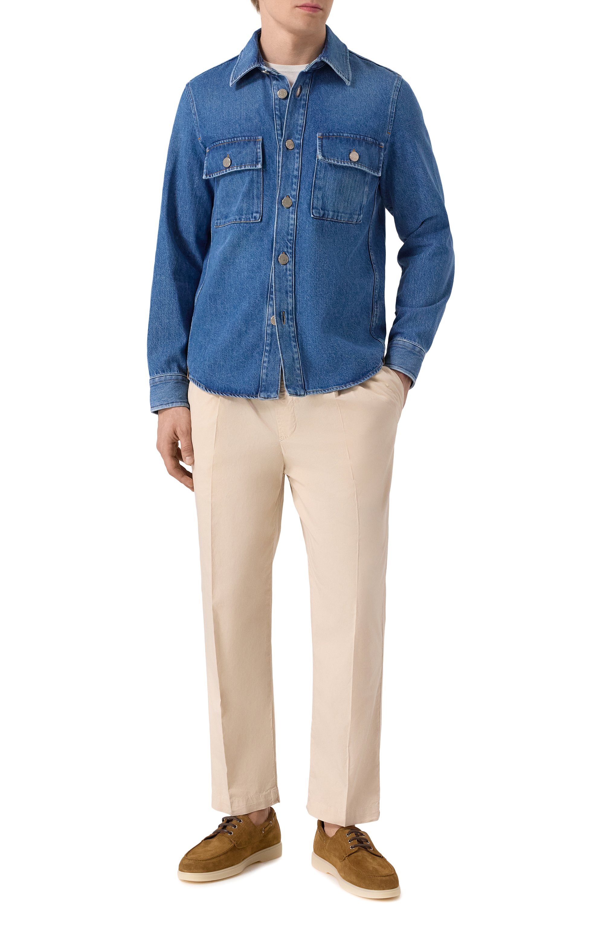 Хлопковые брюки JACOB COHEN, арт. 25E P/JUM_P0017 001 S4137 TR, фото 2