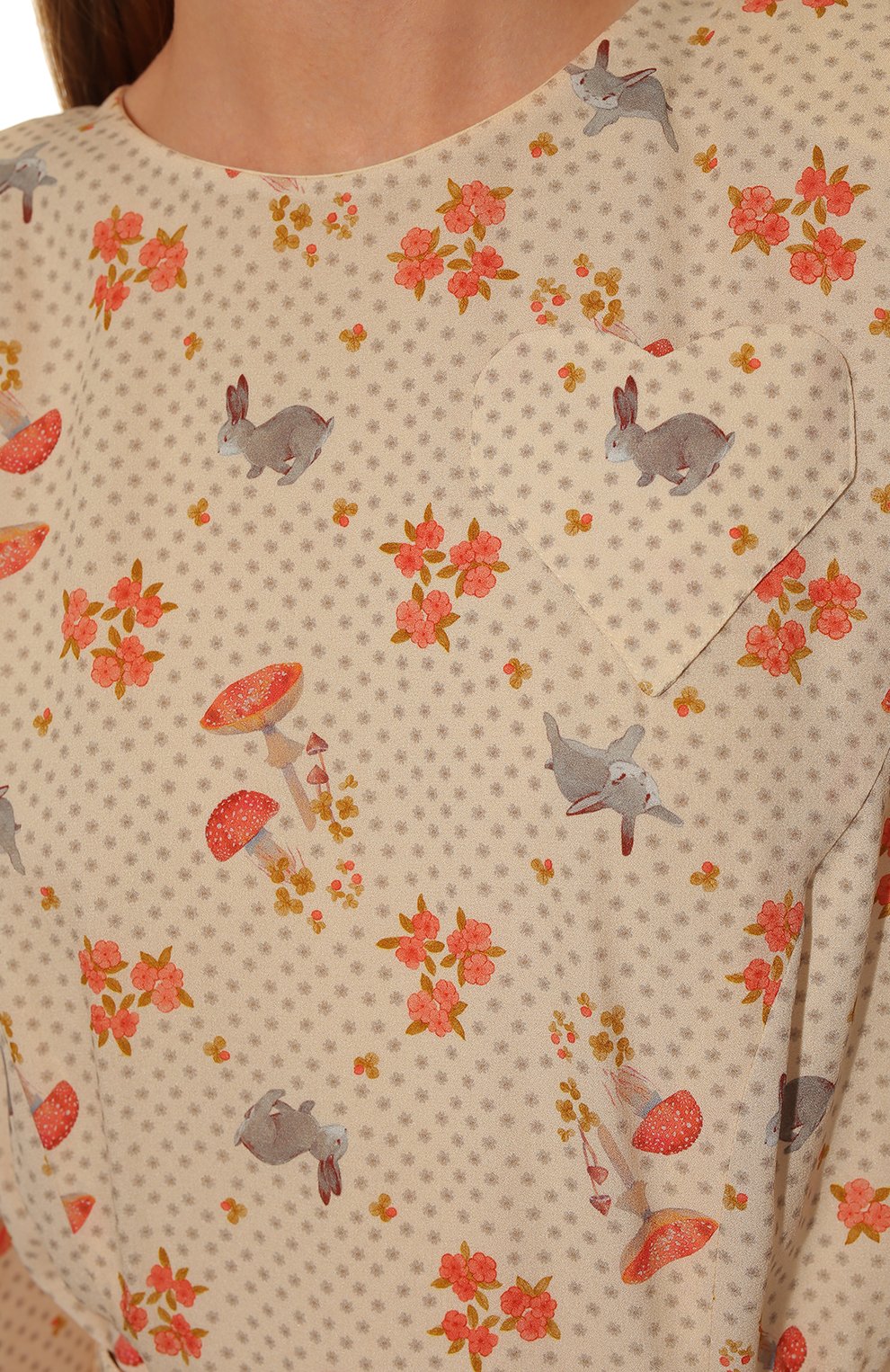 Шелковое платье ULYANA SERGEENKO, арт. ABM017FW21P (2473т21), фото 5