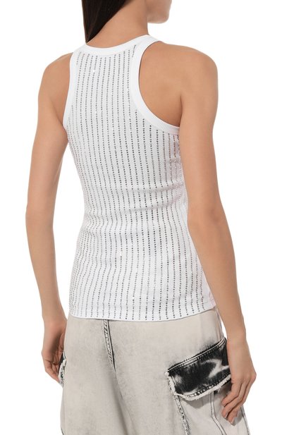 Хлопковый топ THE ATTICO, арт. 247WCT276, фото 4