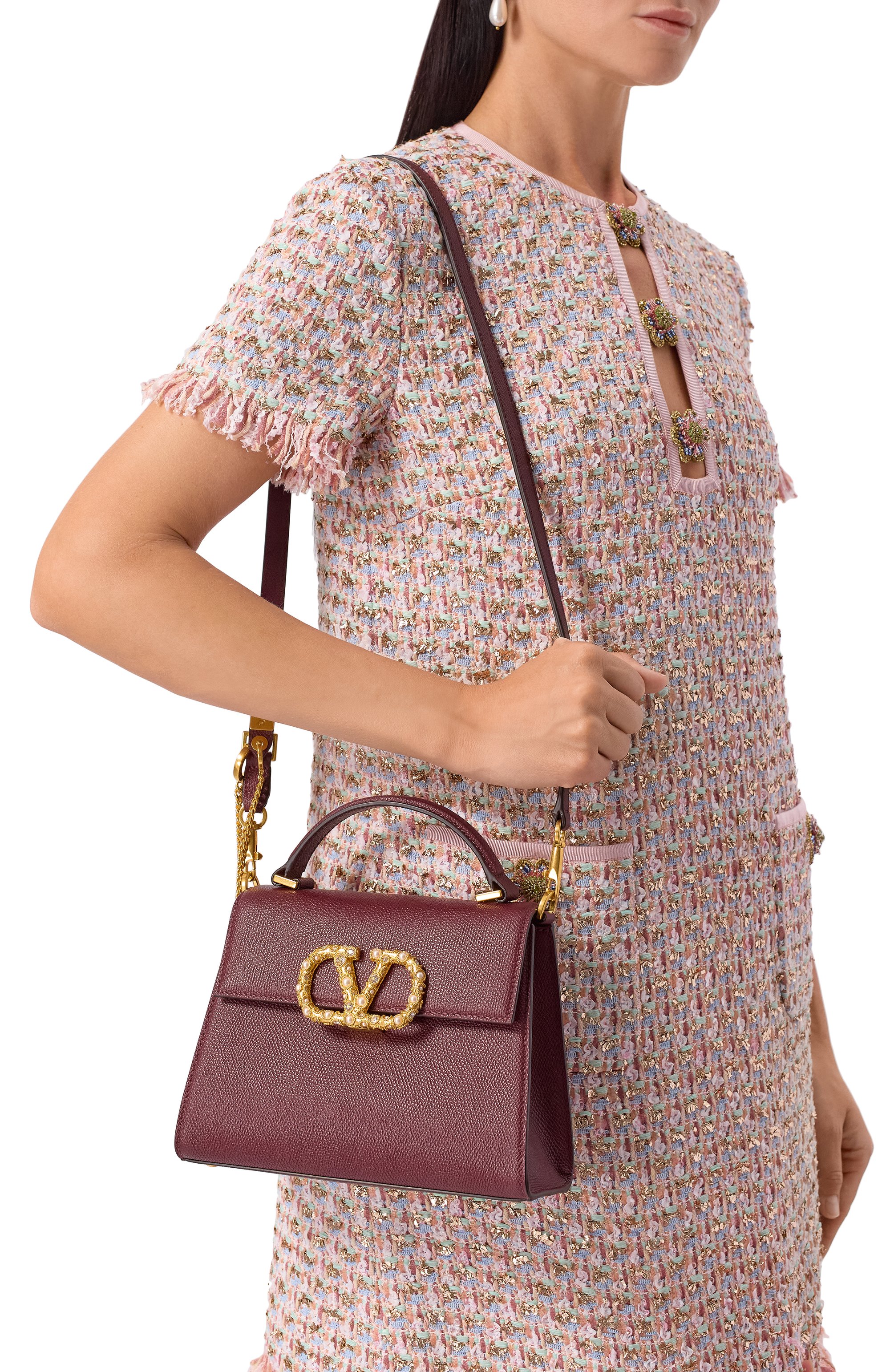 Сумка vsling small VALENTINO, арт. 7W2B0F53/XPW, фото 2