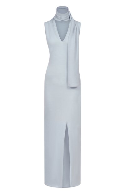 Женское платье из шерсти и шелка 12 STOREEZ, арт. 135834