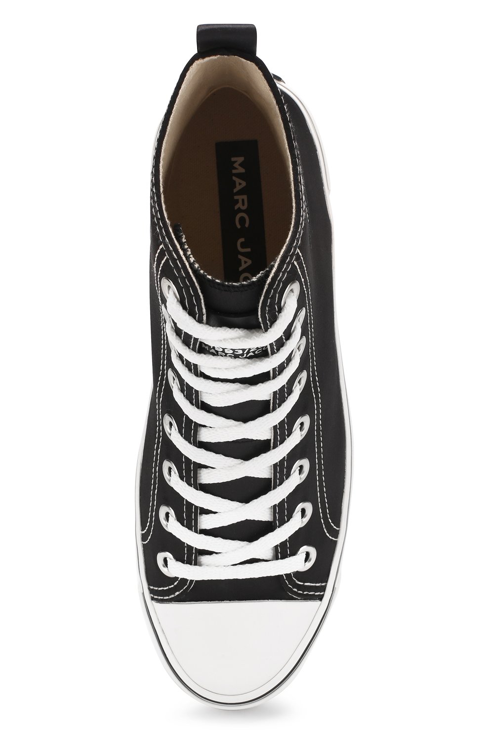 Высокие кожаные кеды MARC JACOBS (THE), арт. M9002199, фото 5