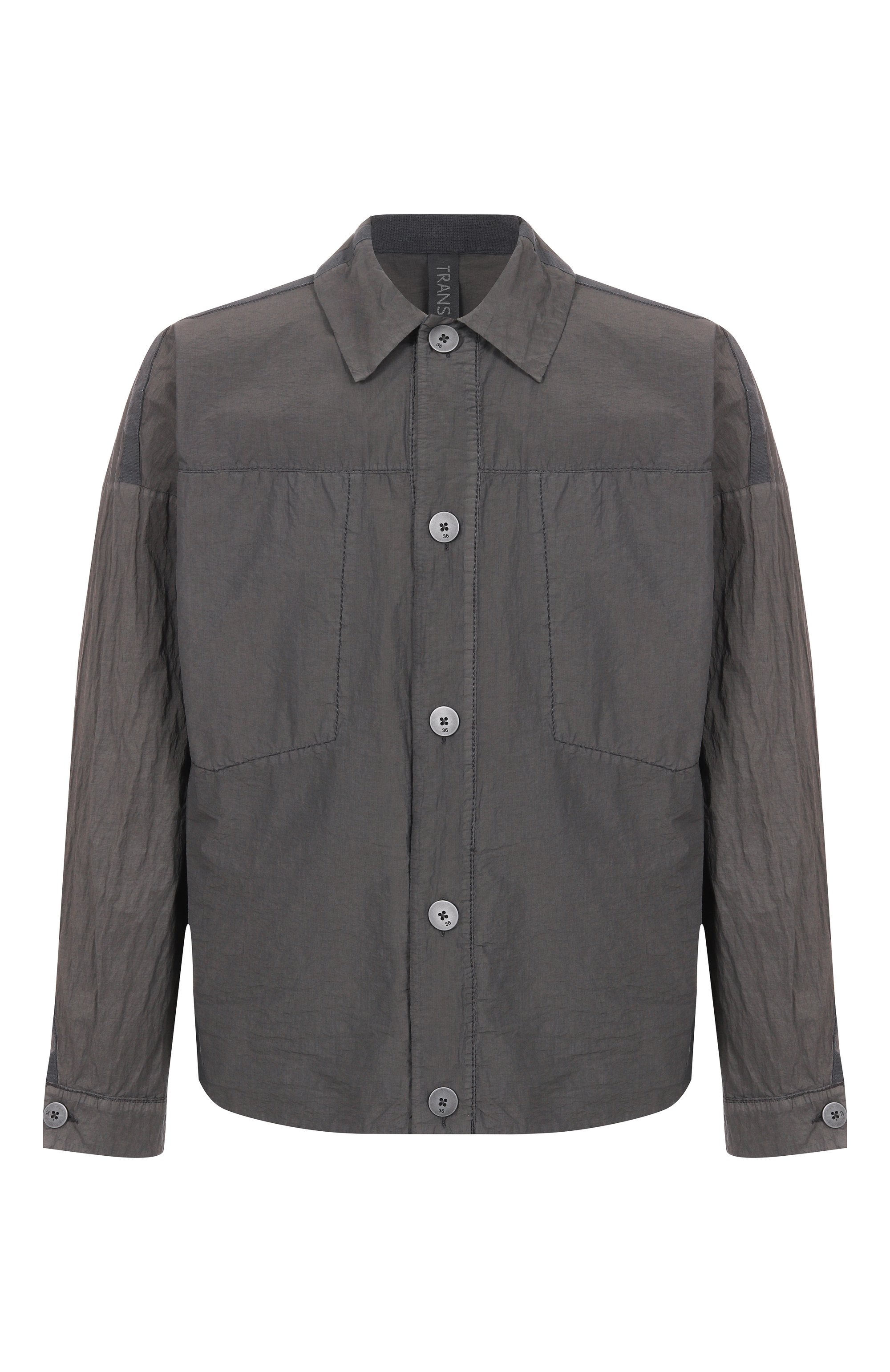 Хлопковая куртка-рубашка TRANSIT, арт. CFUTRZM221, фото 1