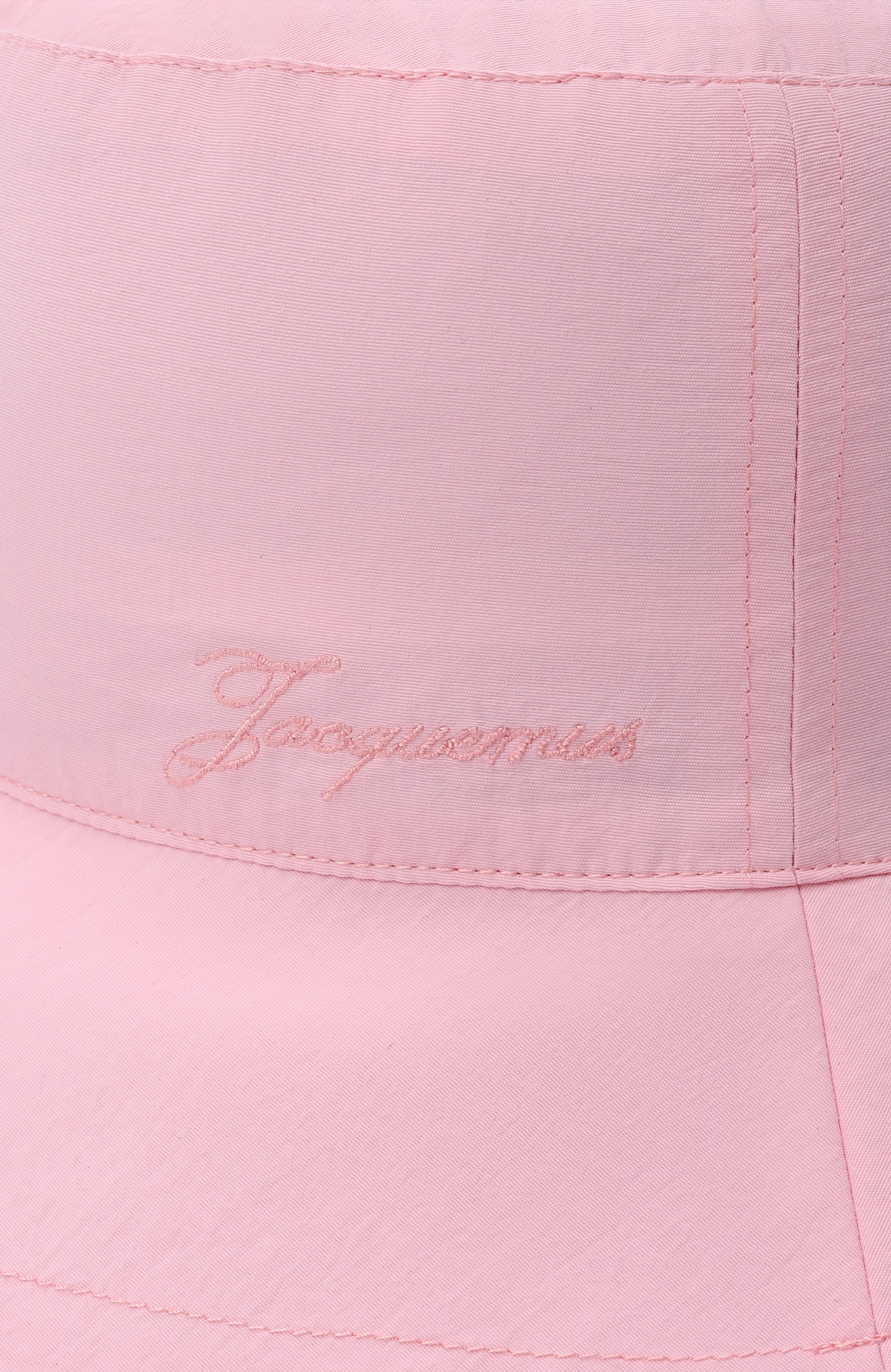 Панама JACQUEMUS светло-розового цвета по цене 27050 руб., арт. 26EACU00812/AW00645, фото 3 Панама JACQUEMUS, арт. 26EACU00812/AW00645, фото 3
