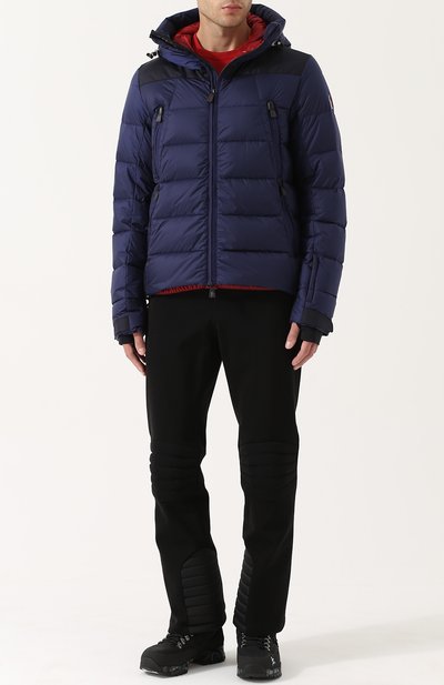 Стеганый пуховик на молнии с капюшоном MONCLER, арт. C2-097-41813-85-53864, фото 2