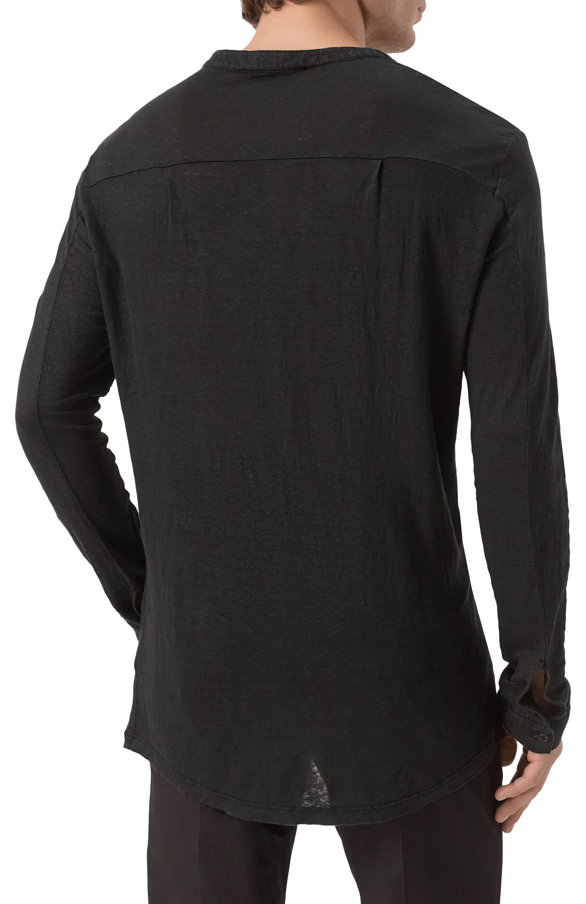 Льняной лонгслив-хенли NEVER ENOUGH, арт. MTL019, фото 4