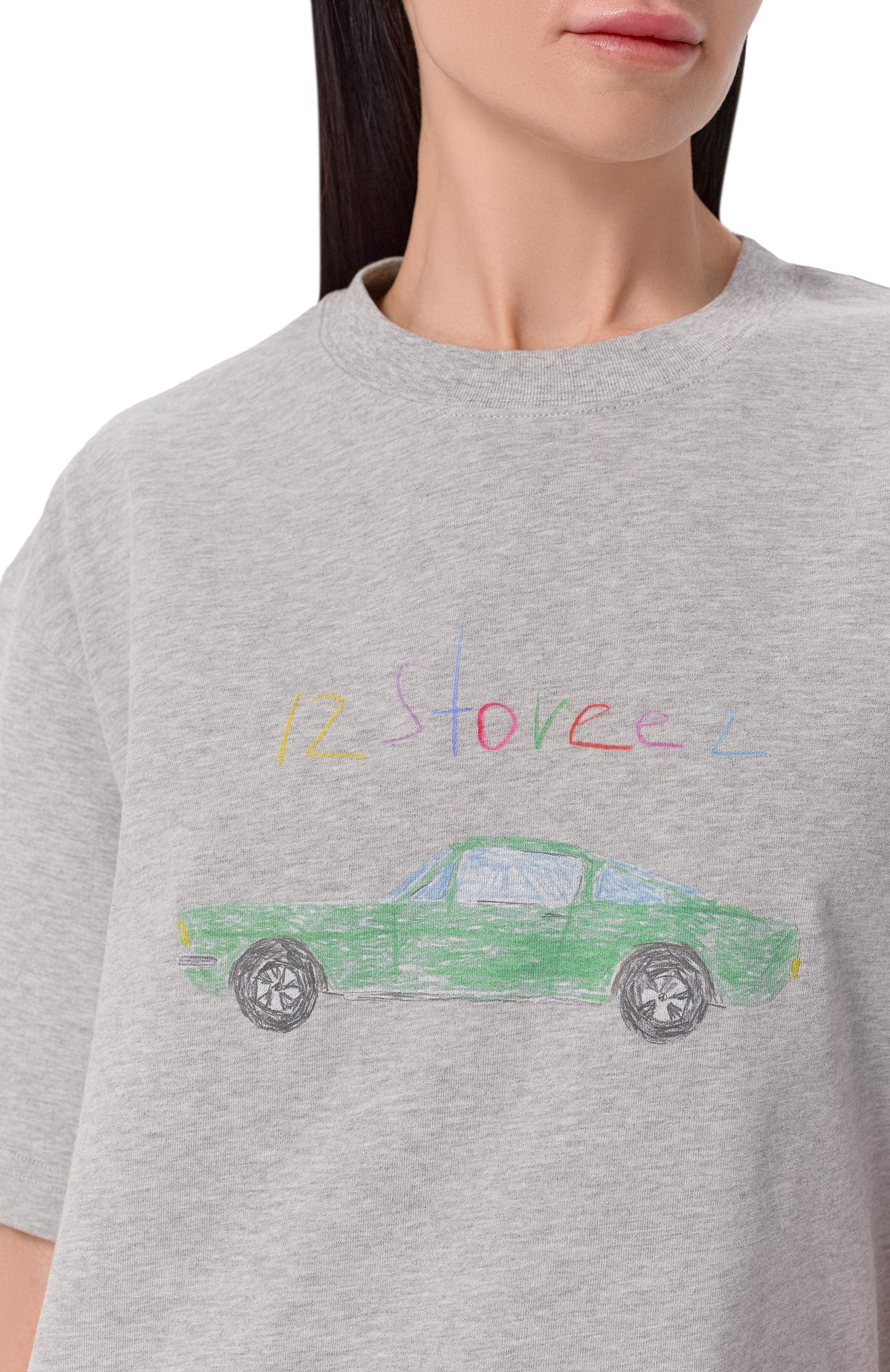 Хлопковая футболка 12 STOREEZ, арт. 136681, фото 5